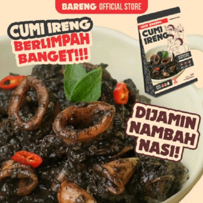 

LAHAP BARENG||Cumi Ireng Lauk Makanan