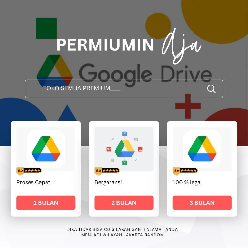 Google Drive Unlimited Storage Lifetime