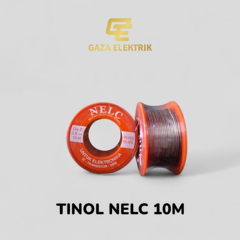 tinol solder timah solder NELC 10m