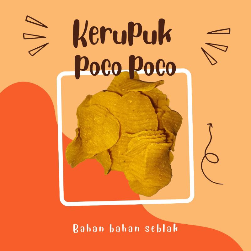 

kerupuk poco poco kemasan 250gr