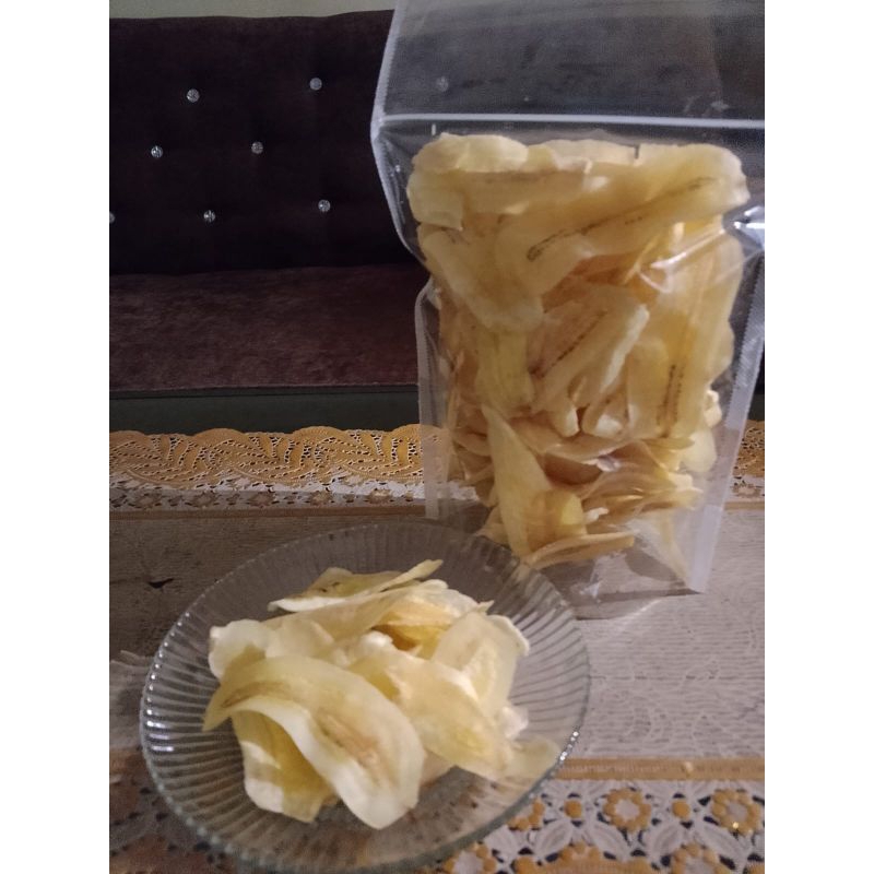

KERIPIK PISANG KEPOK ORIGINAL 250gram jajanan makanan ringan