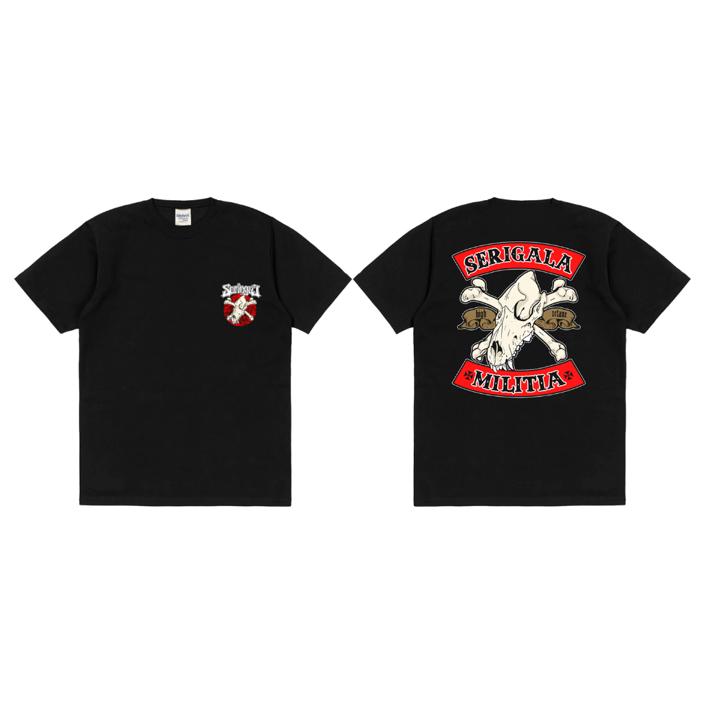 Skena T-shirt Band Seringai Chopper