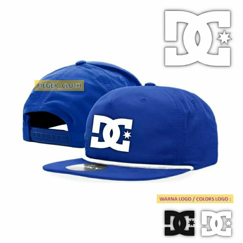 Topi Snapback Dc Shoecousa Import Topi DC snap back classic topi outdoor pria wanita dewasa