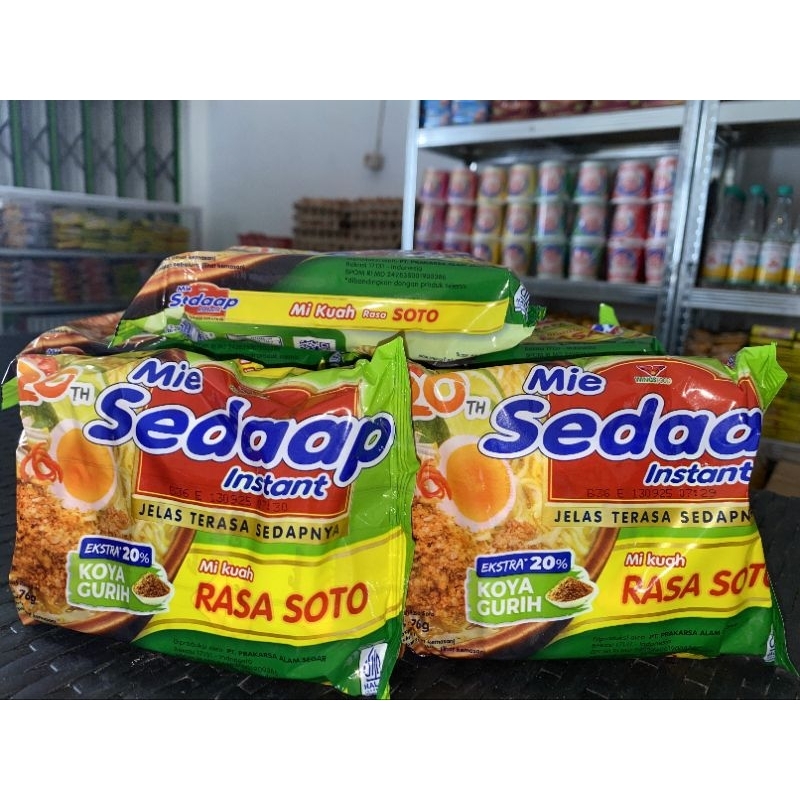 

MIE SEDAAP SOTO 72g (ISI 10 PCS)