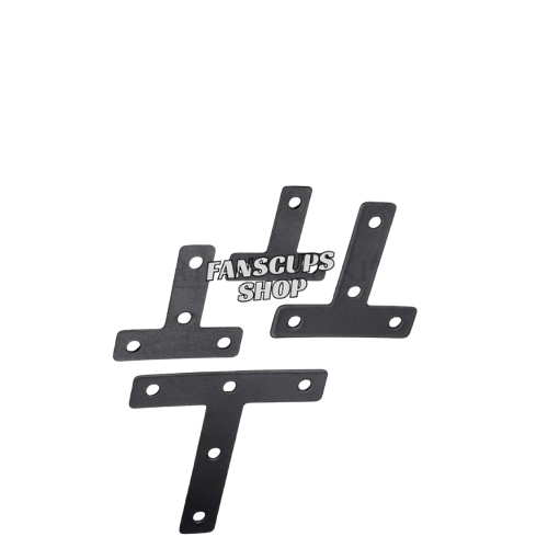 Plat Siku T Konektor Sambungan Frame Meja Kursi Lemari Stainless Super Kuat Portabel