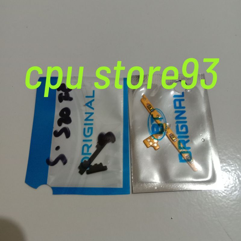 Flexibel on off volume + tombol on off volume Samsung S20FE s20fe original satu set