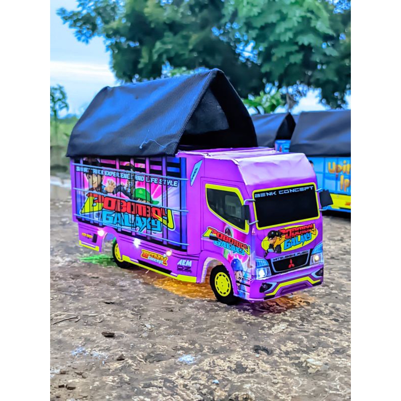 Truck Oleng/miniatur Truck Oleng Boboboy
