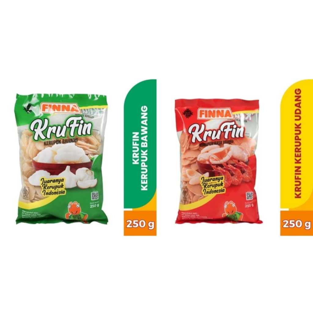 

Kerupuk Mentah Kruffin Finna - 250 gr