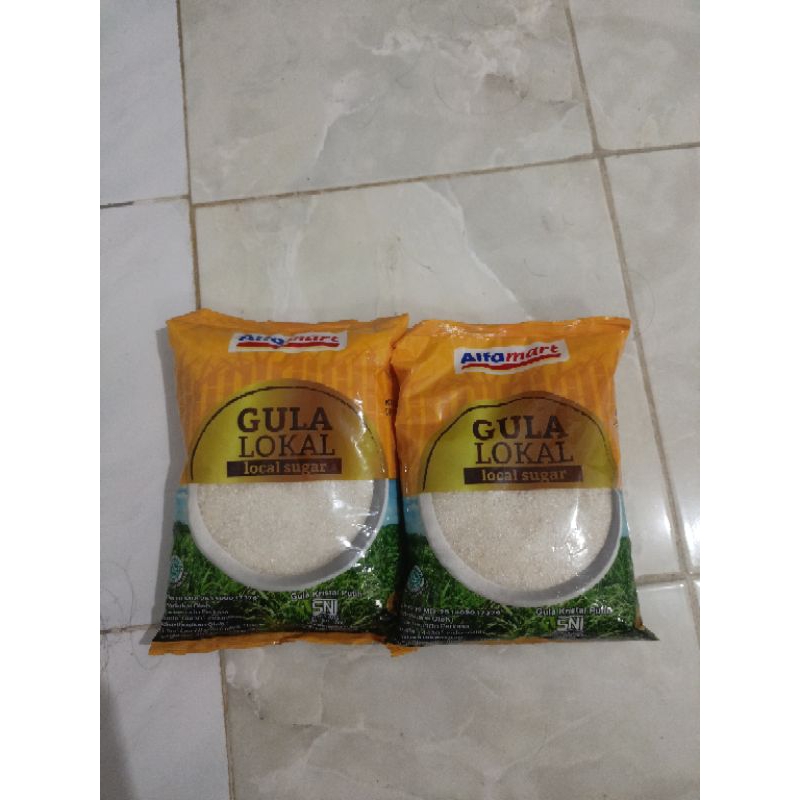 

Gula pasir lokal 1kg