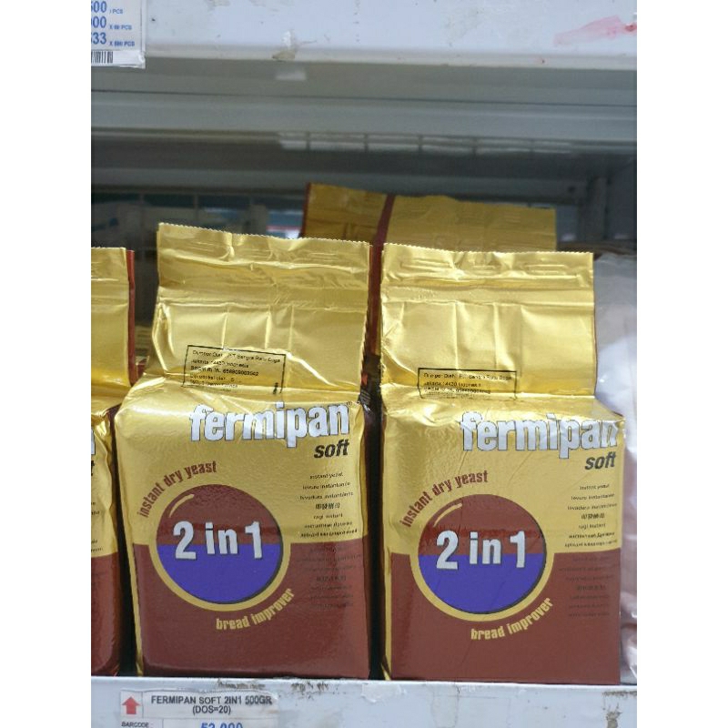 

Fermipan soft 2in1 500gram [Dos=20]