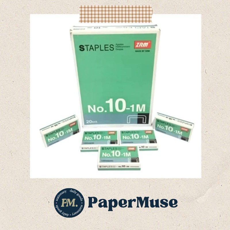 

isi Staples ZRM No.10 – Stapler Refill 1000 Pcs