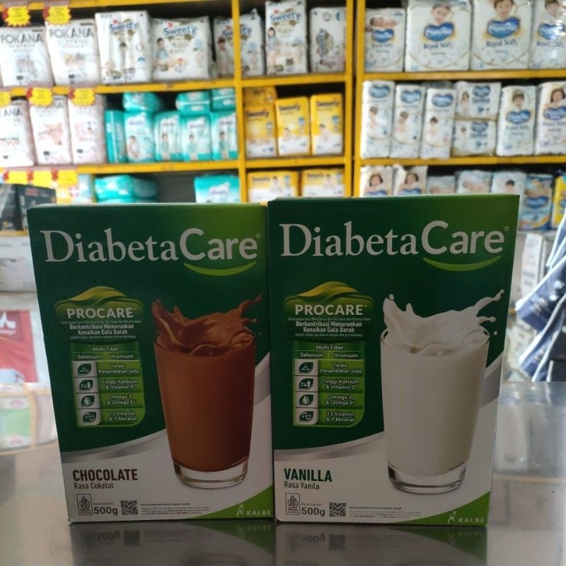 

DiabetaCare ukuran 500gr dan 170gr