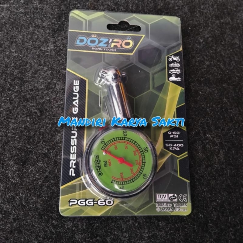 Doziro | Alat Pengukur Angin Model Lonceng | Alat Pengukur Tekanan Angin Ban Mobil Atau Motor
