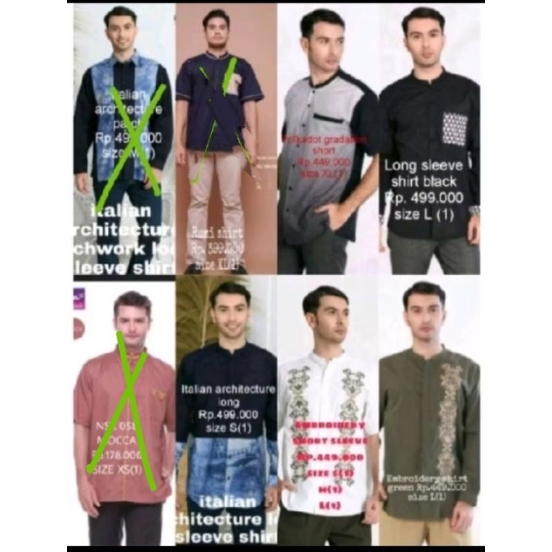 KOKO IVAN GUNAWAN FASHION ORIGINAL KHALIF SKY BLUE,READY BANYAK MODEL ANKARA,BURGOS,ARCE,ARCHIE,AUST