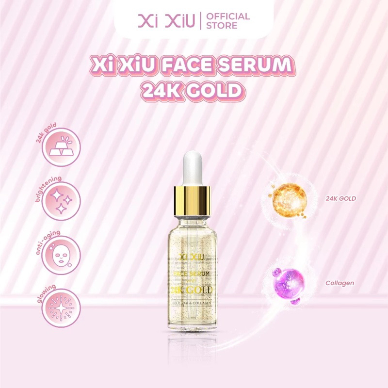 BERLICE BEAUTY Xi XiU FACE SERUM 24K GOLD