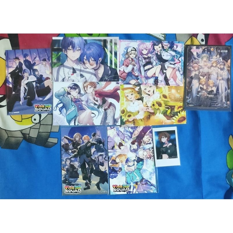 Project Sekai Postcard - Akito, Toya, Kaito, An, Kohane, VBS