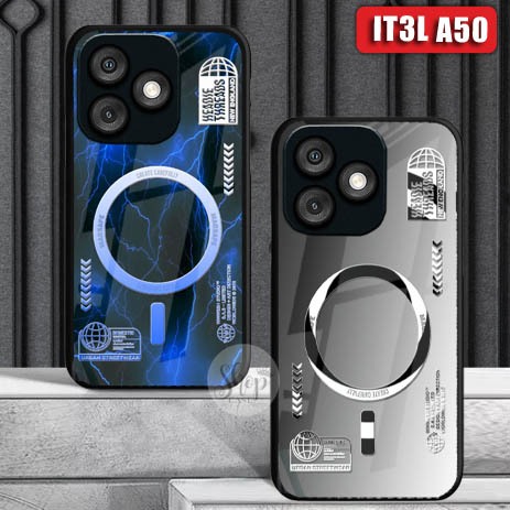 [KC32] Softcase Glass for Itel A50 case glossy Itel A50 Case Itel A50 case Itel A50 kesing Itel A50 