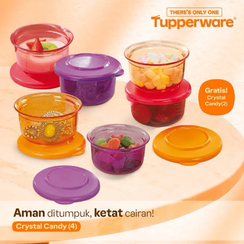 Crystal Candy Tupperware