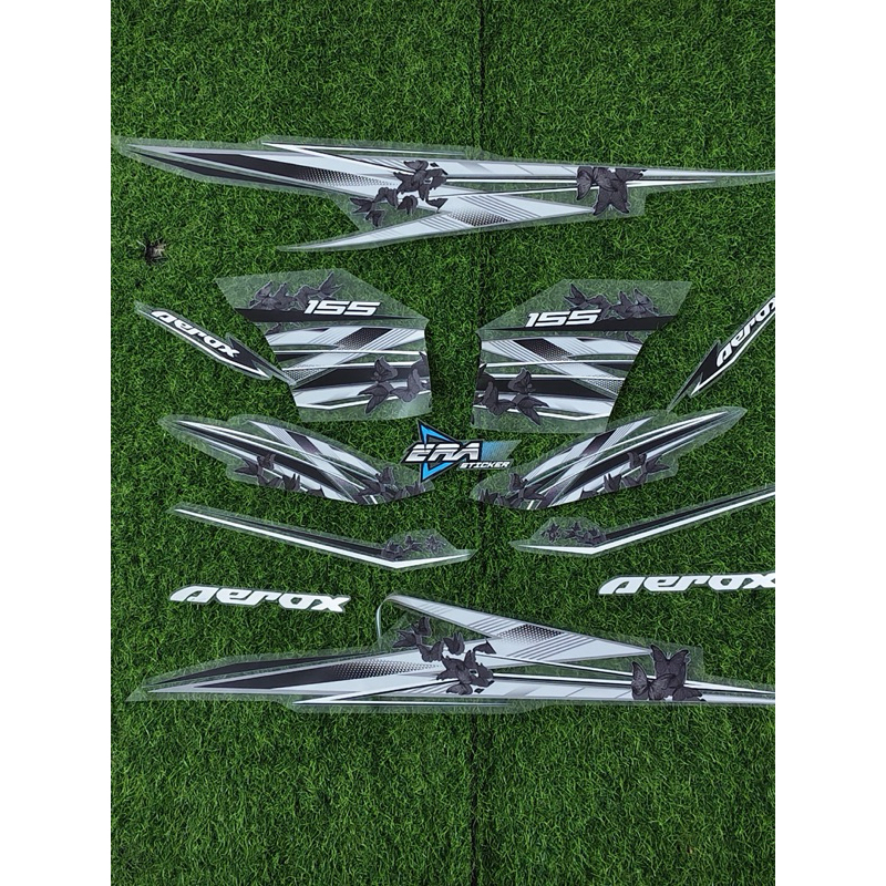 STICKER MOTOR AEROX OLD 155 MOTIF BUTTERFLY