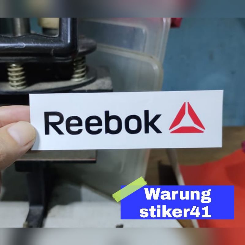 

stiker Reebok stiker cutting murah berkualitas