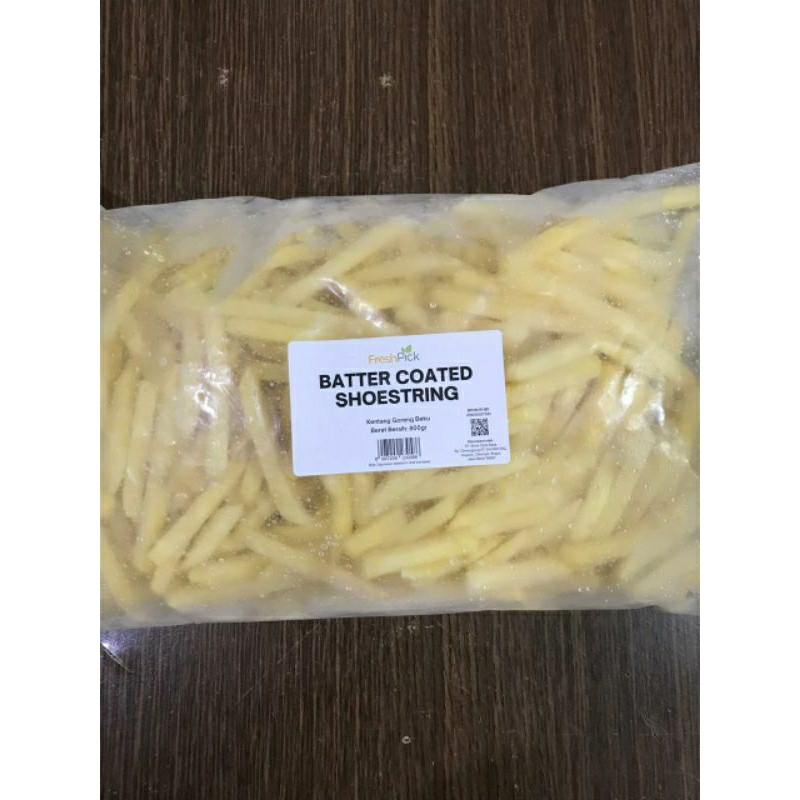 

KENTANG GORENG MCCAIN COATED BATTER / FRENCH FRIES MCCAIN PREMIUM COATED