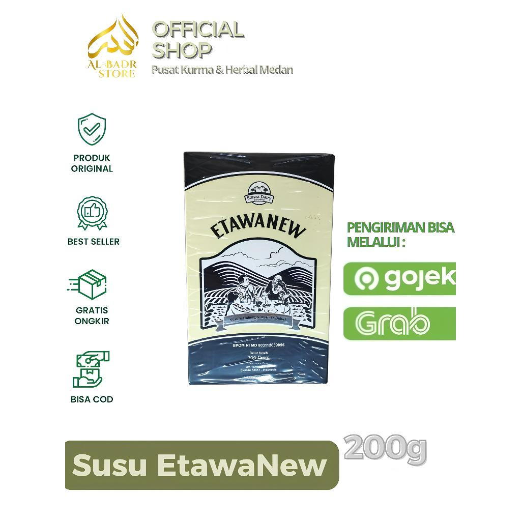 

Etawanew 200 gram ORIGINAL, Susu Kambing | Kemasan Baru|