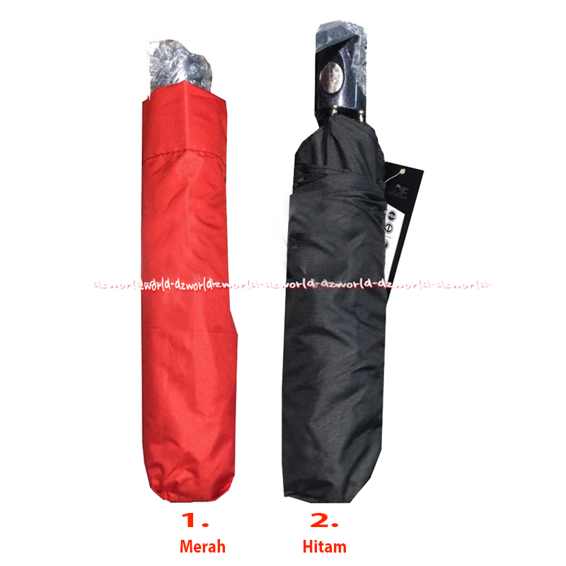 Susino Umbrella Red Black Ace Hardware Payung Lipat Warna Hitam Merah Umbrellas Umbrela Travelling S
