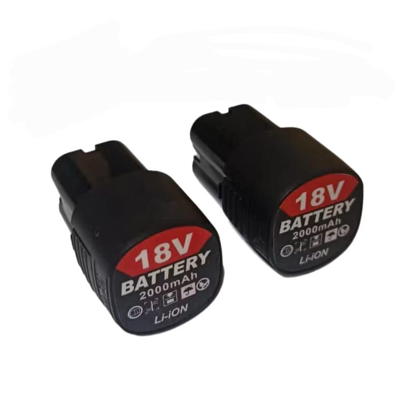 2BATERAI MESIN BOR CORDLESS 18V JLD MAILTHANK BATRE 18V  LI-ION LAXTON DAGMARA