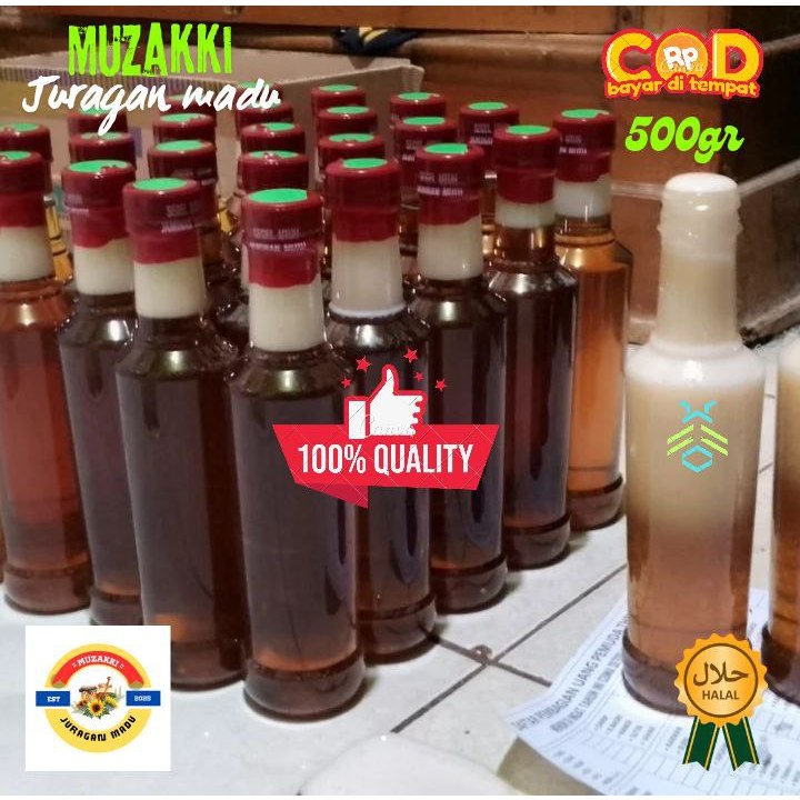 

[PROMO] Madu asli madu odeng 500gr madu murni tanpa campuran apapun madu hutan alami