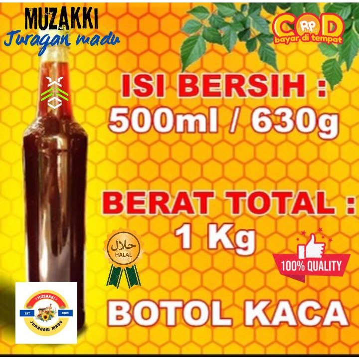 

[PROMO] Madu asli murni - madu odeng hutan (1 botol marjan /1kg) meningkatkan stamina tubuh