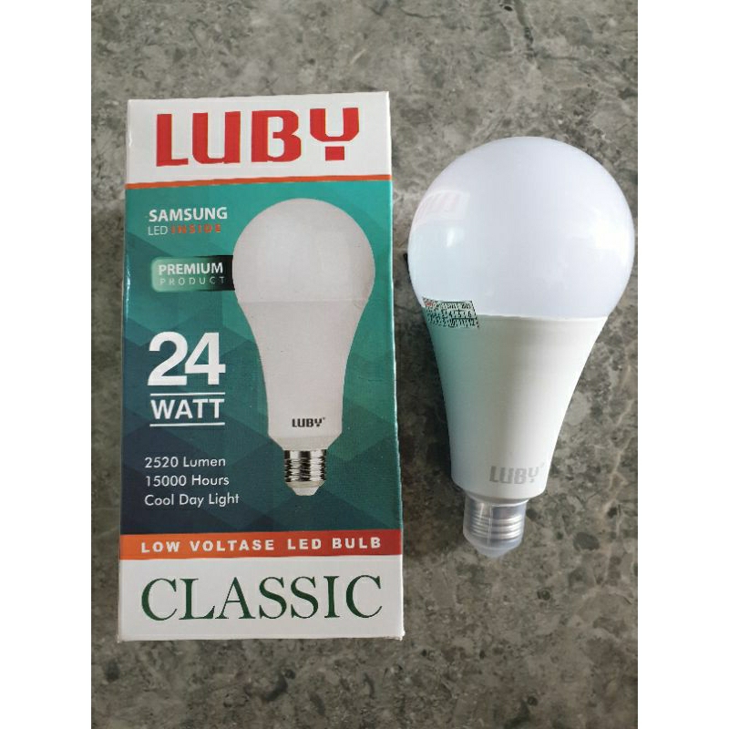 lampu led luby classic 24watt