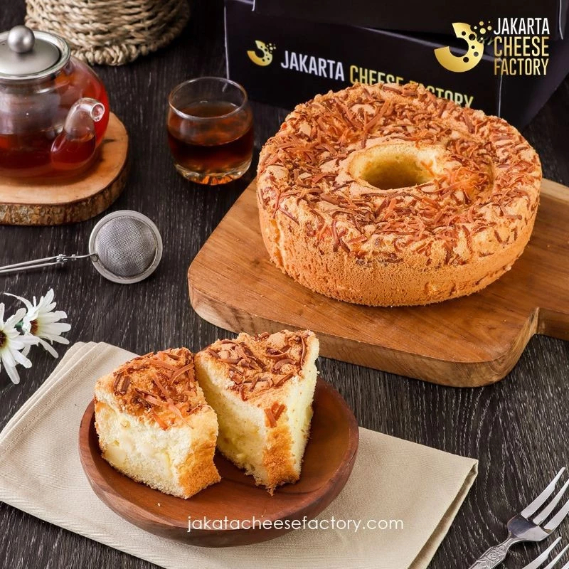 

Chiffon Cheese Cake Diameter 18 CM by Jakarta Cheese Factory