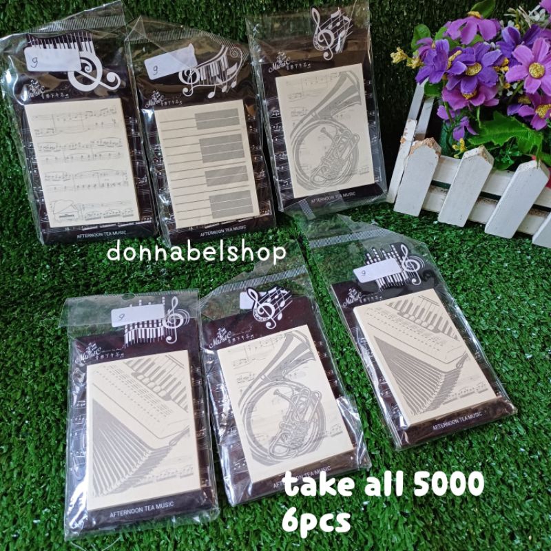 

ATK 9 NOTES MINI STICKY NOTE KERTAS JURNAL
