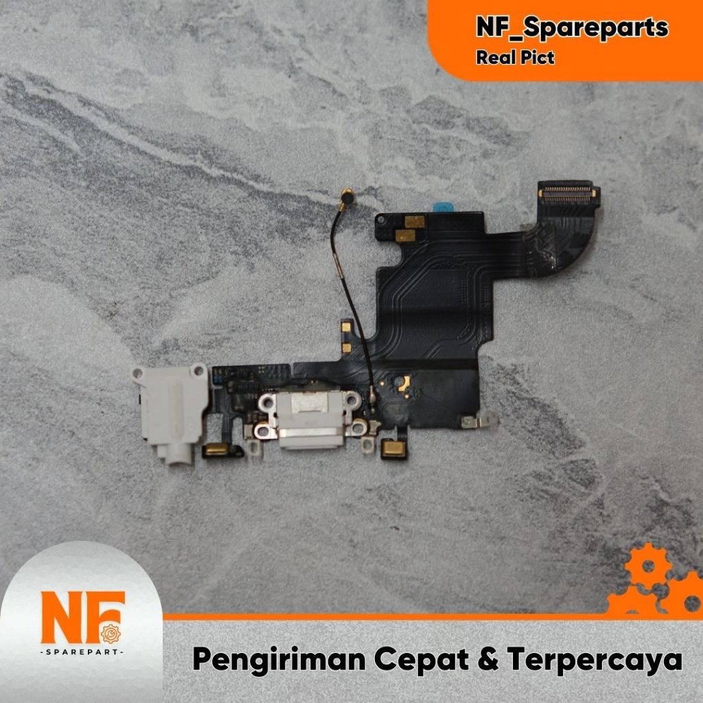 CONECTOR CHARGER IPHONE 6S ORIGINAL / PORT CHARGER / KONEKTOR CAS / FLEXIBLE CHARGER IP 6 S ORIGINAL