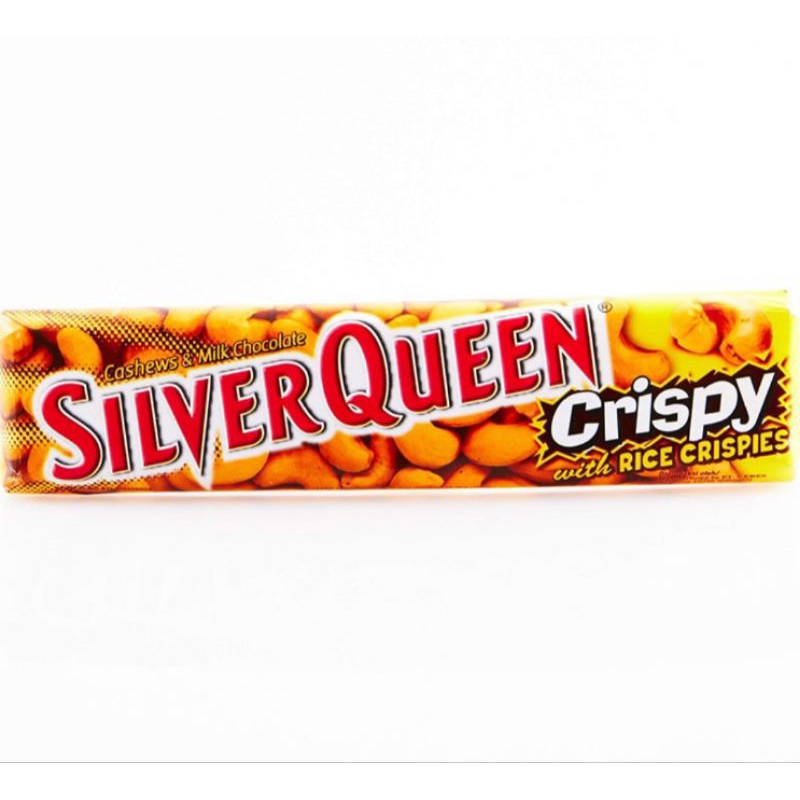 

SilverQueen Crispy Cokelat Susu Cashew Rice Crispies 55 g - only sameday dan instan