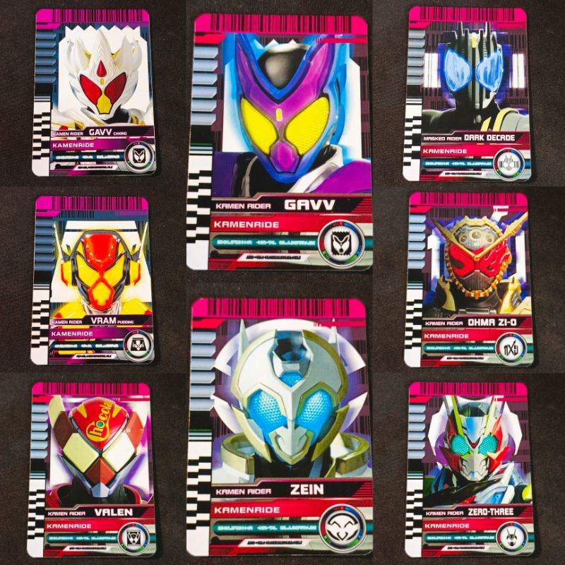 Kustom Ride Card Kamen Rider Decade for CSM DX Decadriver (Recast) Non Bandai Bootleg Kartu Masked R