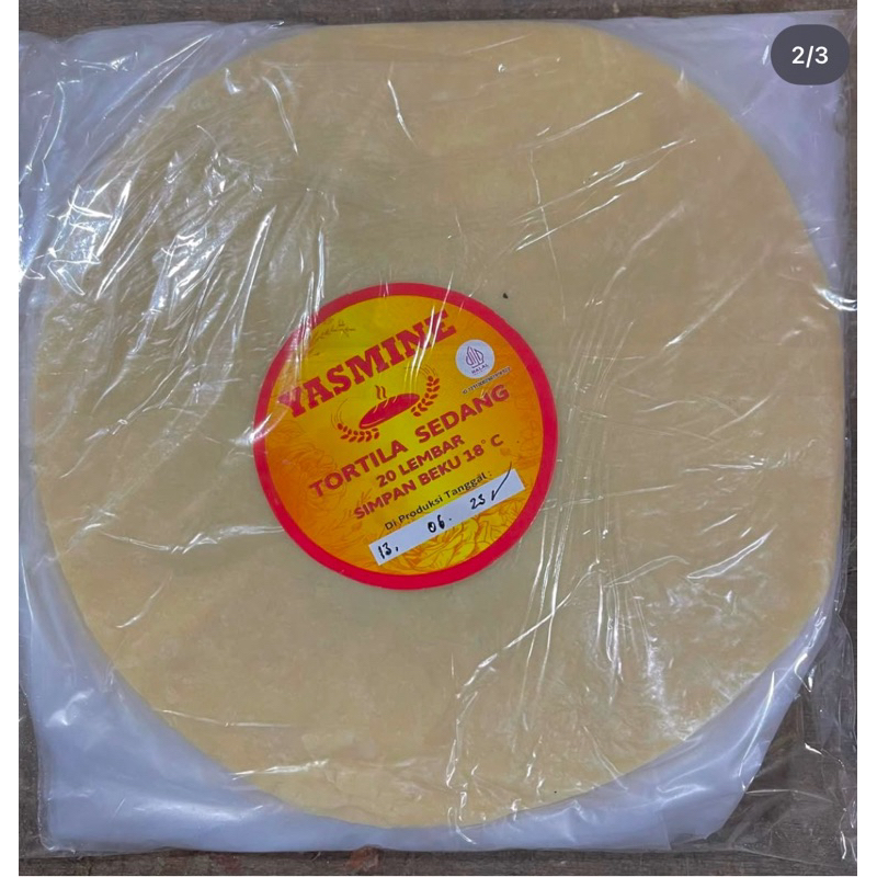

tortilla yasmine 23cm sedang M