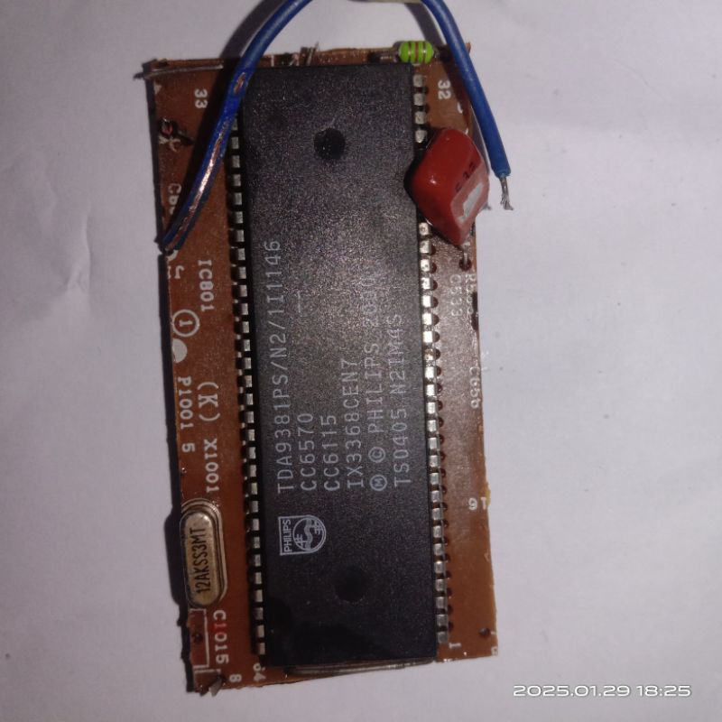 IC TDA9381PS/N2/1I1146 ORIGINAL UNIT CABUTAN