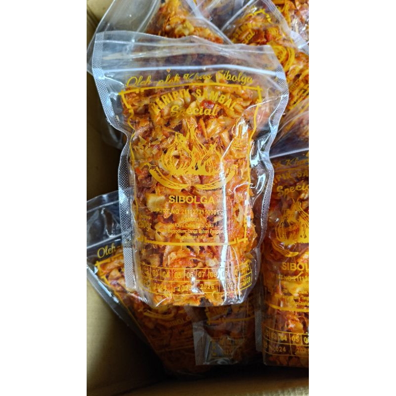 

Keripik Sambal Teri Sibolga 250gr