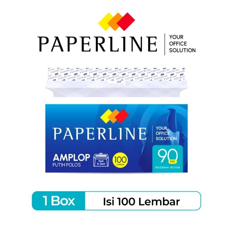 

Amplop Putih 90 Paperline (100 Pcs)