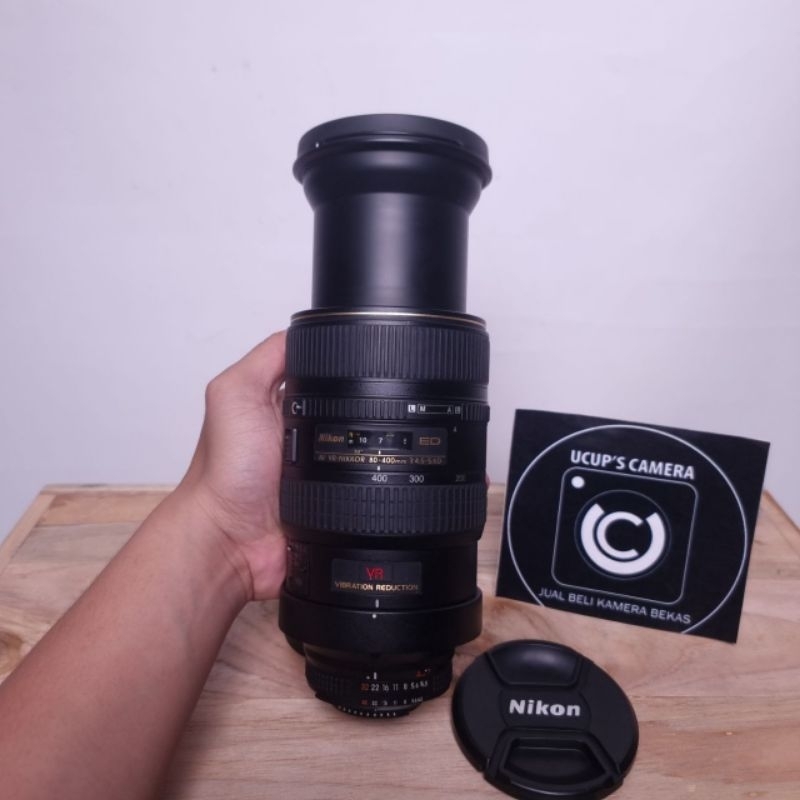 Lensa Nikon AF VR 80-400mm F4.5-5.6 D