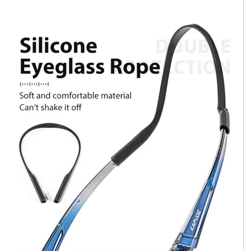 STRAP Tali Kacamata SPORT Silikon Tali Kacamata Olahraga Silicones Elastis Sporty NEW