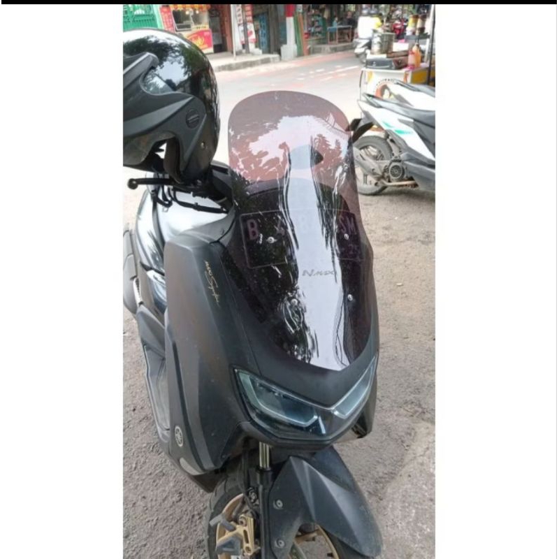 visor nmax new dan old panjang