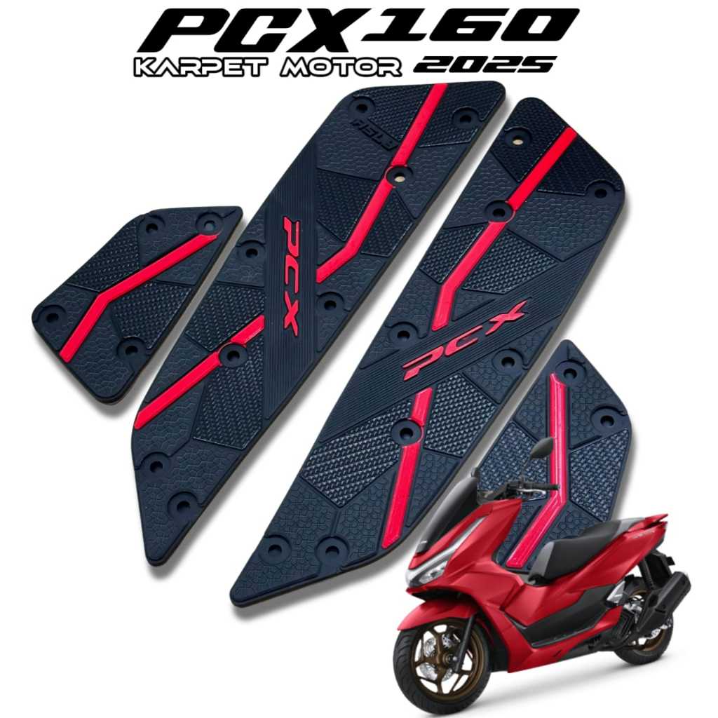 Karpet Motor Pcx 160 Variasi Pcx Aksesoris Motor Pcx 160 Pijakan Kaki Pcx 160 ALas Kaki Motor Pcx 16
