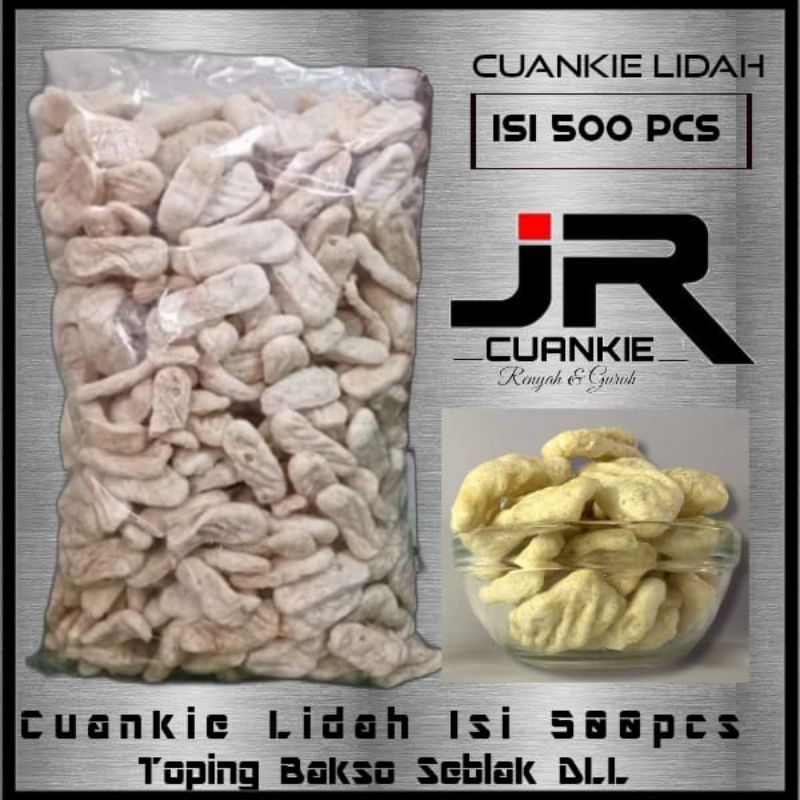 

Cuankie Lidah Isi 500 Pcs Renyah Gurih
