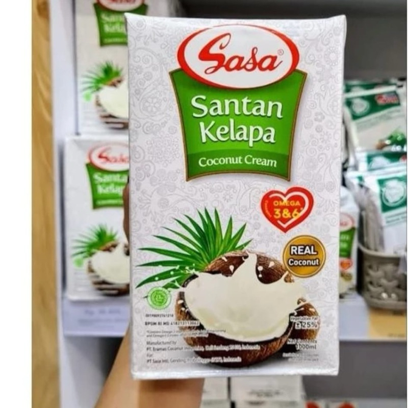 

Sasa Santan Kelapa Kemasan 1 L