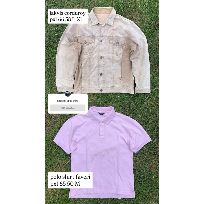 polo shirt faveri & jakvis corduroy