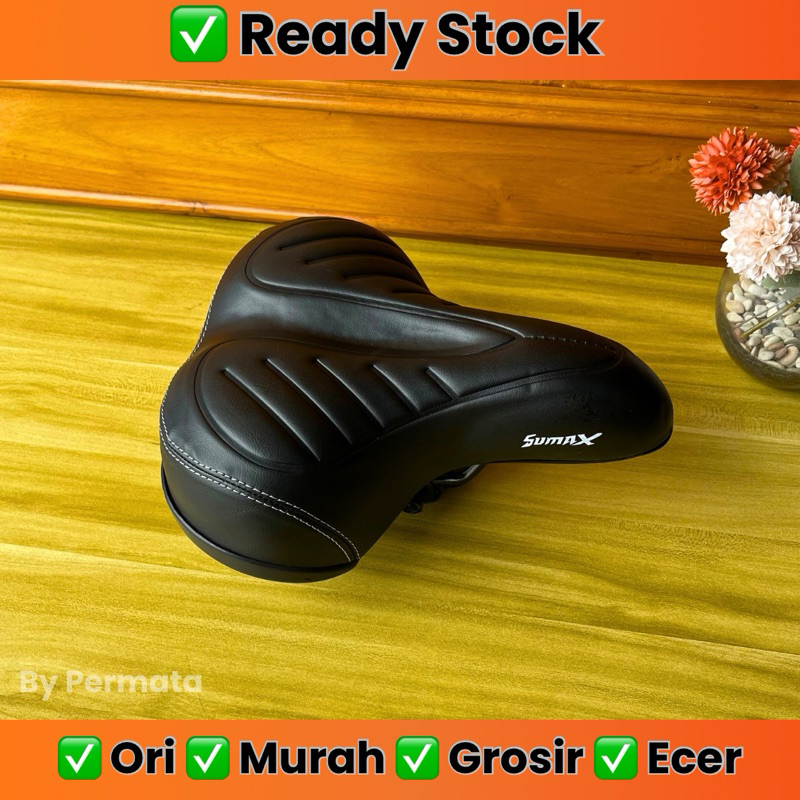 Saddle Sadel Jok Sepeda Mini Sumax Panda dengan Per Pegas