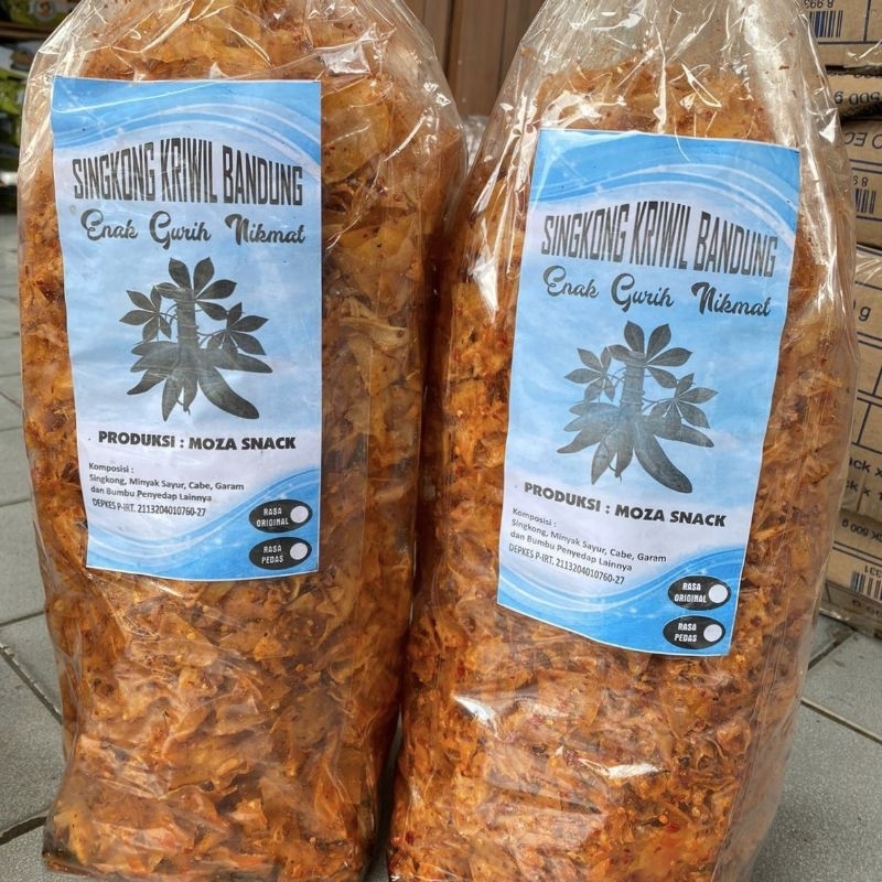 

Keripik Kriwil - Keripik Pedas