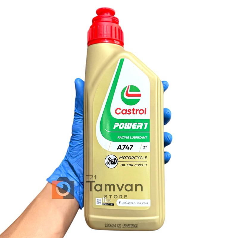 OLI SAMPING 2T CASTROL POWER A747 A-747 ORIGINAL